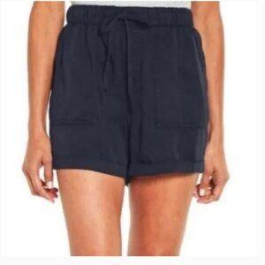 💕 NWT GAP Lyocell Drawstring Women's Plus XXL Pull-On Cuffed-Hem Tencel Shorts